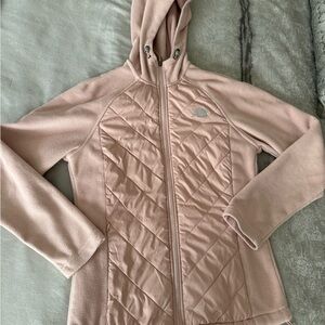 Women's Pink New Balance Hooded Jacket